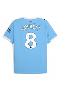 Manchester City Mateo Kovacic #8 Voetbaltruitje Thuis tenue 2025-26 Korte Mouw